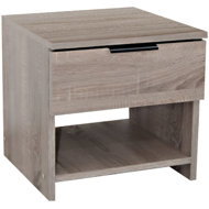 TEXTILOMANIA Havana oak truffle - Night Stand