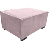 TEXTILOMANIE SMART stool, light pink - Ottoman