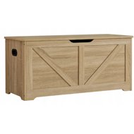 TEXTILOMANIE Lehac Storage box with lid 100 × 46 cm oak sonoma - Chest