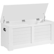 TEXTILOMANIE Chesta Storage box with lid white - Chest
