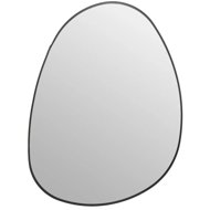 TEXTILOMANIA Rosalia oval, black - Mirror