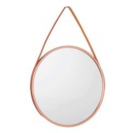 TEXTILOMANIA Rosea bronze, round, 45 cm - Mirror