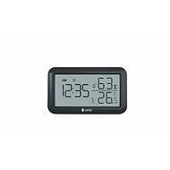 Airbi LINE - Szobahőmérő és páratartalom-mérő órával - fekete - Digitális hőmérő