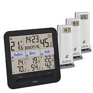 TFA 30307501 Vezeték nélküli hőmérő higrométerrel és három érzékelővel - Időjárás állomás
