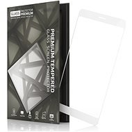 Tempered Glass Protector Honor 6A fehér készülékhez keretes - Üvegfólia