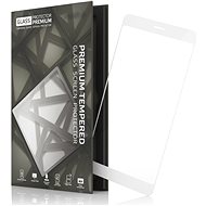 Tempered Glass Protector Frame for Huawei Mate 10 Lite White - Glass Screen Protector
