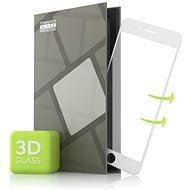 Tempered Glass Protector für iPhone 7 / 8 / SE 2022 / SE 2020 (Case Friendly) 3D GLASS, weiß - Schutzglas