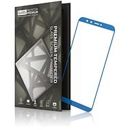Tempered Glass Protector 0,3 mm pre Honor 9 Lite modrý rám - Ochranné sklo