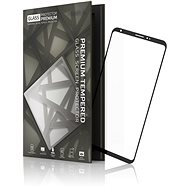 Tempered Glass Protector Frame for LG V30 Black - Glass Screen Protector