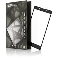 Tempered Glass Protector Sony Xperia L2 készülékhez, keretes - fekete - Üvegfólia