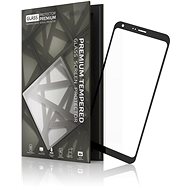 Tempered Glass Protector Frame for LG Q6 Black - Glass Screen Protector