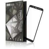 Tempered Glass SAMSUNG J6 Duos készülékhez keretes fekete - Üvegfólia