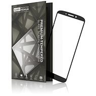 Tempered Glass Protector Rámčekové na Moto G6 Čierne - Ochranné sklo