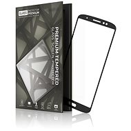 Tempered Glass Protector Frame for Moto G6 Plus Black - Glass Screen Protector