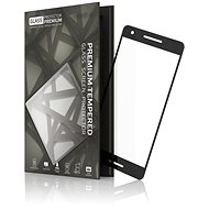 Tempered Glass Protector Frame for Nokia 2.1 Black - Glass Screen Protector
