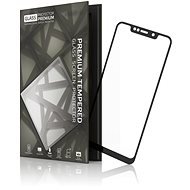 Tempered Glass Protector Motorola One készülékhez, keretes fekete - Üvegfólia