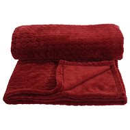 Homestyling KO-AAE316100 Soft microflannel blanket 160×130 cm red - Blanket