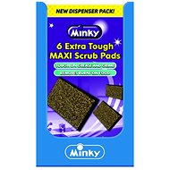 Minky Extra tough scrub pads (6 pcs) (TT40900600) - Dish Sponge
