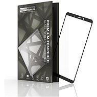 Tempered Glass Protector for Samsung Galaxy A9, Black - Glass Screen Protector
