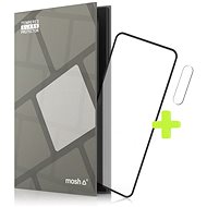 Tempered Glass Protector Frame for Realme X3 SuperZoom, Black + Camera Glass - Glass Screen Protector