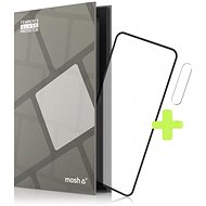 Tempered Glass Protector Frame for Realme X50 Pro, Black + Camera Glass - Glass Screen Protector