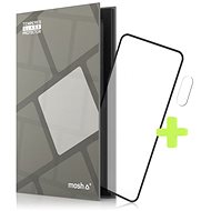 Tempered Glass Protector Samsung Galaxy M11 üvegfólia - fekete keret + kamera védő fólia - Üvegfólia