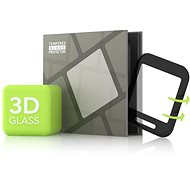 Tempered Glass Protector for Xiaomi Amazfit Bip/Bip S - 3D GLASS, Black - Glass Screen Protector