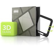 Tempered Glass Protector für Garmin Venu Sq - 3D GLASS, schwarz - Schutzglas