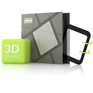 Tempered Glass Protector for Xiaomi Mi Watch Lite - 3D GLASS, Black - Glass Screen Protector