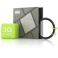 Tempered Glass Protector pre Xiaomi Mi Watch – 3D GLASS, čierne - Ochranné sklo