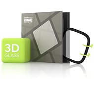 Tempered Glass Protector for Fitbit Versa 3 / Sense - 3D GLASS, Black - Glass Screen Protector