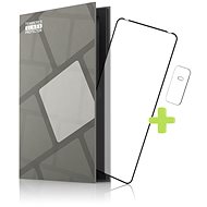 Tempered Glass Protector Frame for Asus Zenfone 8 Flip, Black + Camera Glass - Glass Screen Protector