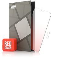Tempered Glass Protector zrkadlové pre iPhone 12 mini, červené + sklo na kameru - Ochranné sklo