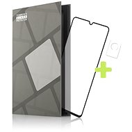 Tempered Glass Protector Frame for Vivo V21 5G, Black + Camera Glass - Glass Screen Protector