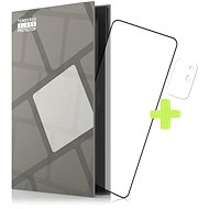 Tempered Glass Protector Framed for OPPO Reno 5Z 5G, Black + Camera Glass - Glass Screen Protector