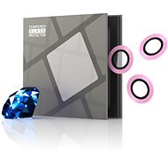Tempered Glass Protector Saphir für iPhone 11/12 Kamera, 0,3 Karat, rosa - Objektiv-Schutzglas
