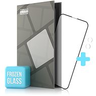 Tempered Glass Protector matte for iPhone 13 mini, Black + Camera Glass (Case Friendly) - Glass Screen Protector