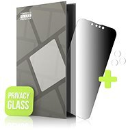 Tempered Glass Protector pre iPhone 13 Pro Max, 0,3 mm, Privacy glass + sklo na kameru, Case Friendly - Ochranné sklo