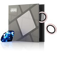 Tempered Glass Protector zafírové pre kameru iPhone 13 mini/iPhone 13, 0,3-karátové, ružové - Ochranné sklo na objektív