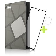 Tempered Glass Protector bezel for Vivo Y33s / Y21, Black + Camera Glass - Glass Screen Protector