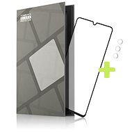 Tempered Glass Protector Bezel for Vivo Y01, Black + Camera Glass - Glass Screen Protector