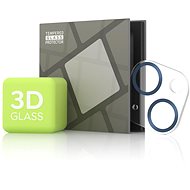 Tempered Glass Protector for iPhone 13 mini / 13 - 3D Glass, blue (Case friendly) - Camera Glass