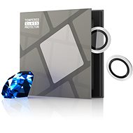 Tempered Glass Protector sapphire for iPhone 12 / 12 mini camera, silver, 0.3 carat - Camera Glass