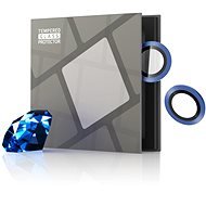 Tempered Glass Protector Saphir für iPhone 12 / 12 mini Kamera, blau, 0,3 Karat - Objektiv-Schutzglas