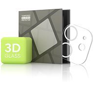 Tempered Glass Protector für iPhone 11 / 12 mini Kamera, silber - Objektiv-Schutzglas