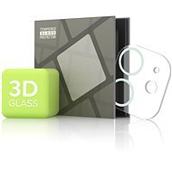 Tempered Glass Protector na kameru iPhone 11/12 mini, zelená - Ochranné sklo na objektív