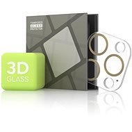 Tempered Glass Protector für die iPhone 12 Pro Kamera, gold - Objektiv-Schutzglas