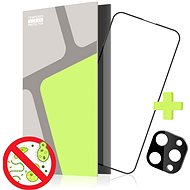 Tempered Glass Protector for iPhone 15 Pro Max, antibacterial + camera glass - Glass Screen Protector