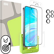 Tempered Glass Protector, Samsung Galaxy S25 Ultra készülékhez (önfelhelyező applikátor keret) + védőüveg kamerához - Üvegfólia