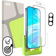 Tempered Glass Protector pro Samsung Galaxy A37 (SAMOINSTALAČNÍ APLIKÁTOR) + sklo na kameru - Glass Screen Protector